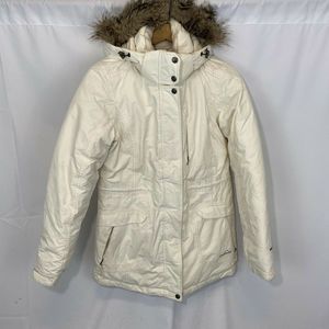 Eddie Bauer Weatheredge Goose Down Coat Fur